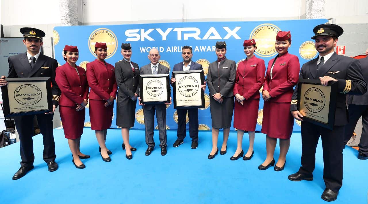Qatar AIrways Skytrax premiação Classe Executiva